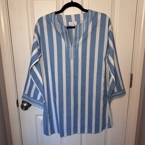 NWT LIVRO Mini Kaftan - Island Stripes